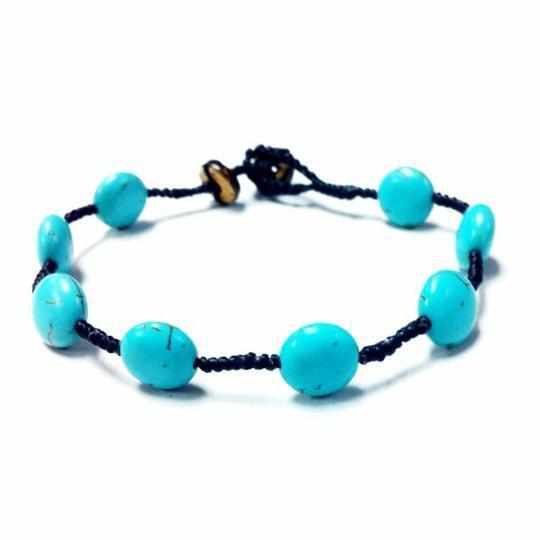 Knotted Circle Bead Adjustable Bracelet - Thailand Jewelry La Vie Bien Knotted Circle Bead Adjustable Bracelet - Thailand