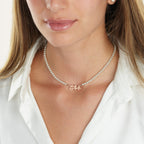Korean Full Pearls Name Necklace La Vie Bien Korean Full Pearls Name Necklace