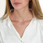 Korean Pearl Name Necklace La Vie Bien Korean Pearl Name Necklace