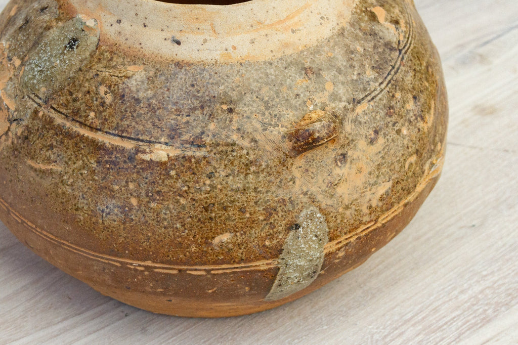 Korean Tribal Globular Pot Accents La Vie Bien Korean Tribal Globular Pot