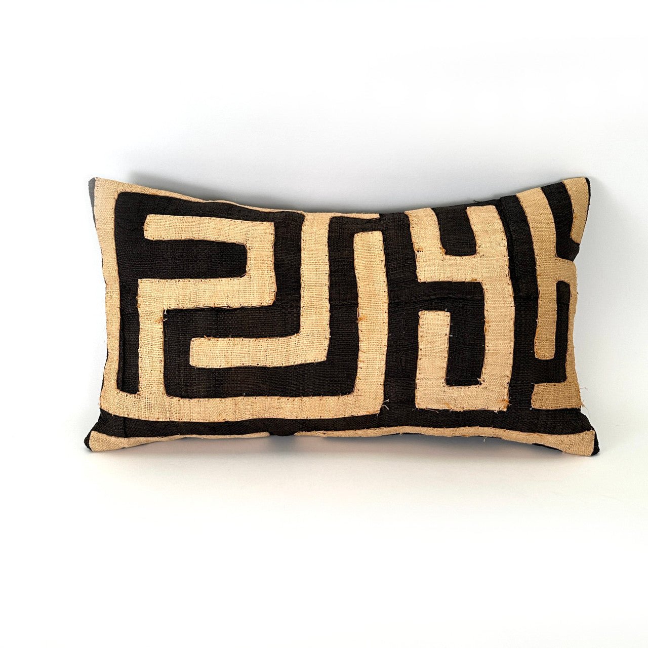 Kuba Cloth Pillow Cover - Rectangular La Vie Bien Kuba Cloth Pillow Cover - Rectangular