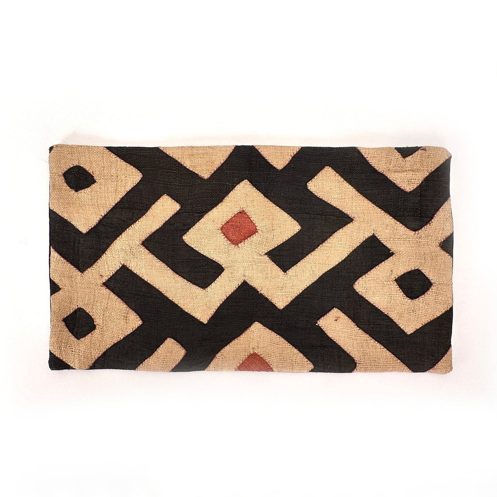Kuba Cloth Pillow Cover - Rectangular La Vie Bien Kuba Cloth Pillow Cover - Rectangular