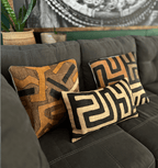 Kuba Cloth Pillow Cover - Rectangular La Vie Bien Kuba Cloth Pillow Cover - Rectangular
