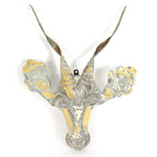 Kudu Animal Mask - Recycled Metal Wall Art La Vie Bien Kudu Animal Mask - Recycled Metal Wall Art