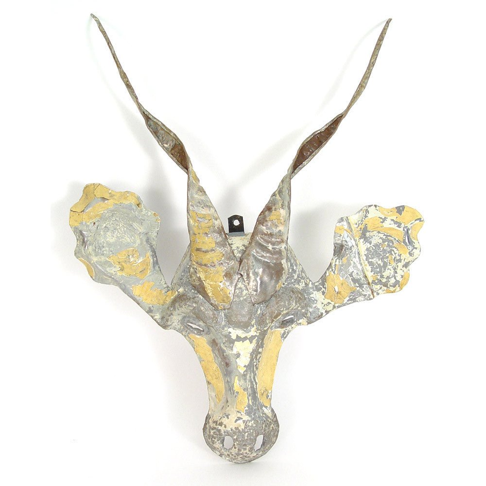 Kudu Animal Mask - Recycled Metal Wall Art La Vie Bien Kudu Animal Mask - Recycled Metal Wall Art