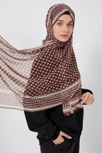 Kuffiyeh Printed Chiffon Hijab La Vie Bien Kuffiyeh Printed Chiffon Hijab