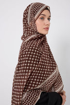 Kuffiyeh Printed Chiffon Hijab La Vie Bien Kuffiyeh Printed Chiffon Hijab