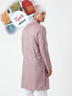 2092 - Silk kurta with white pant