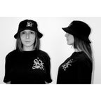 L.A. Graffiti Black Book Corduroy Bucket Hat APPAREL La Vie Bien L.A. Graffiti Black Book Corduroy Bucket Hat