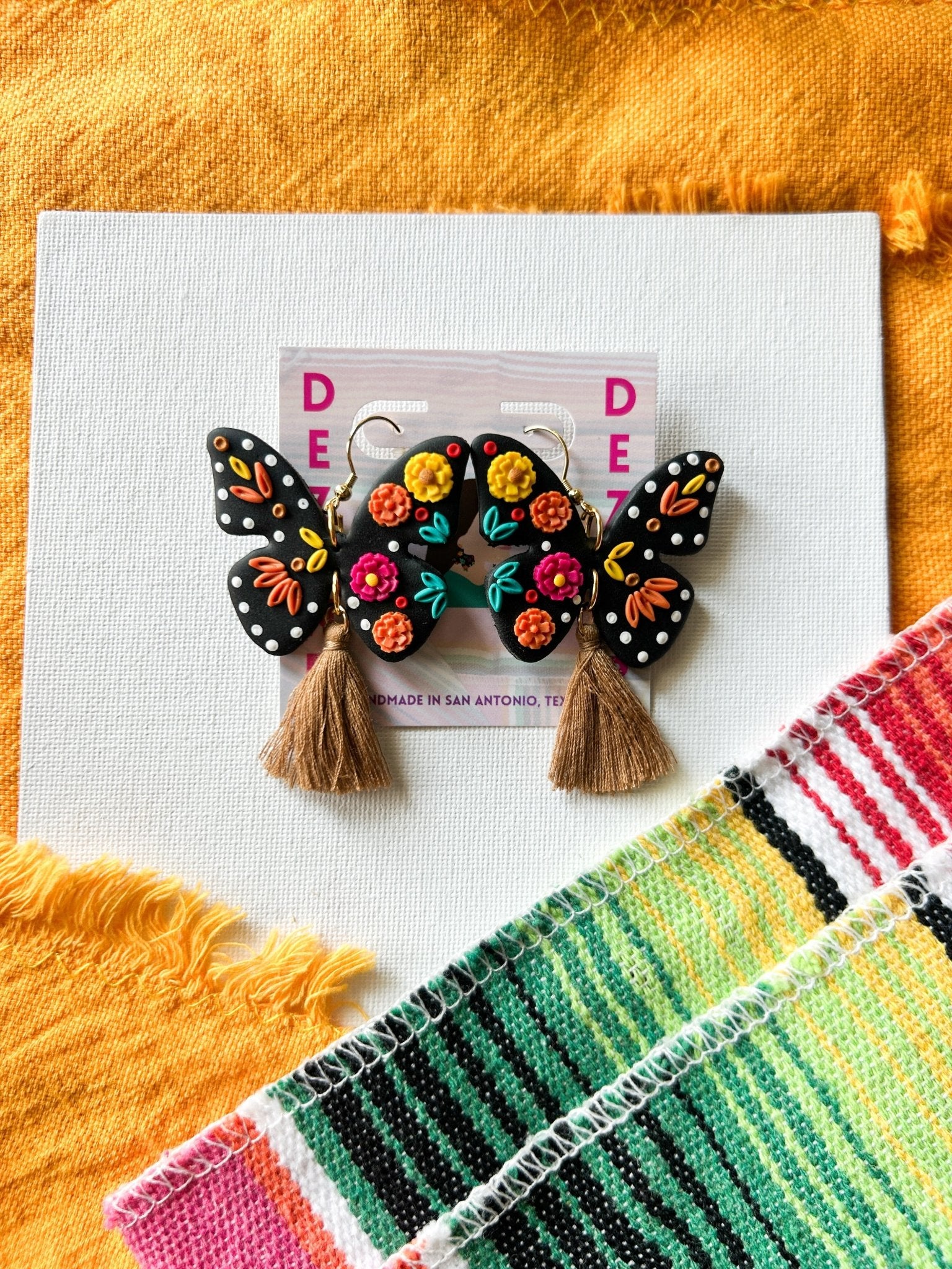La Monarca (The Monarch) Earrings La Vie Bien La Monarca (The Monarch)