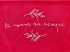 La nonna sa sempre Italian grandma knows best Organic cotton apron Apron La Vie Bien La nonna sa sempre Italian grandma knows best Organic cotton apron