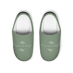 La nonna sa sempre Italian grandma knows best sage green slippers Slippers La Vie Bien La nonna sa sempre Italian grandma knows best sage green slippers
