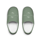 La nonna sa sempre Italian grandma knows best sage green slippers Slippers La Vie Bien La nonna sa sempre Italian grandma knows best sage green slippers