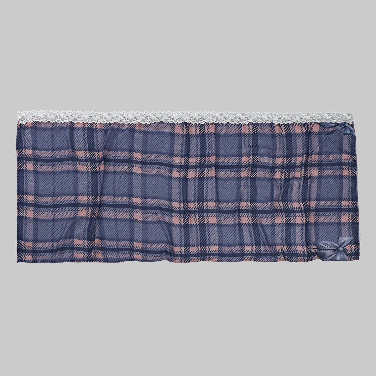 Lace Trim Print Hijab Shawl(MH231)