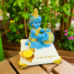 Laddu Gopal Ji on Marble Chowki La Vie Bien Laddu Gopal Ji on Marble Chowki
