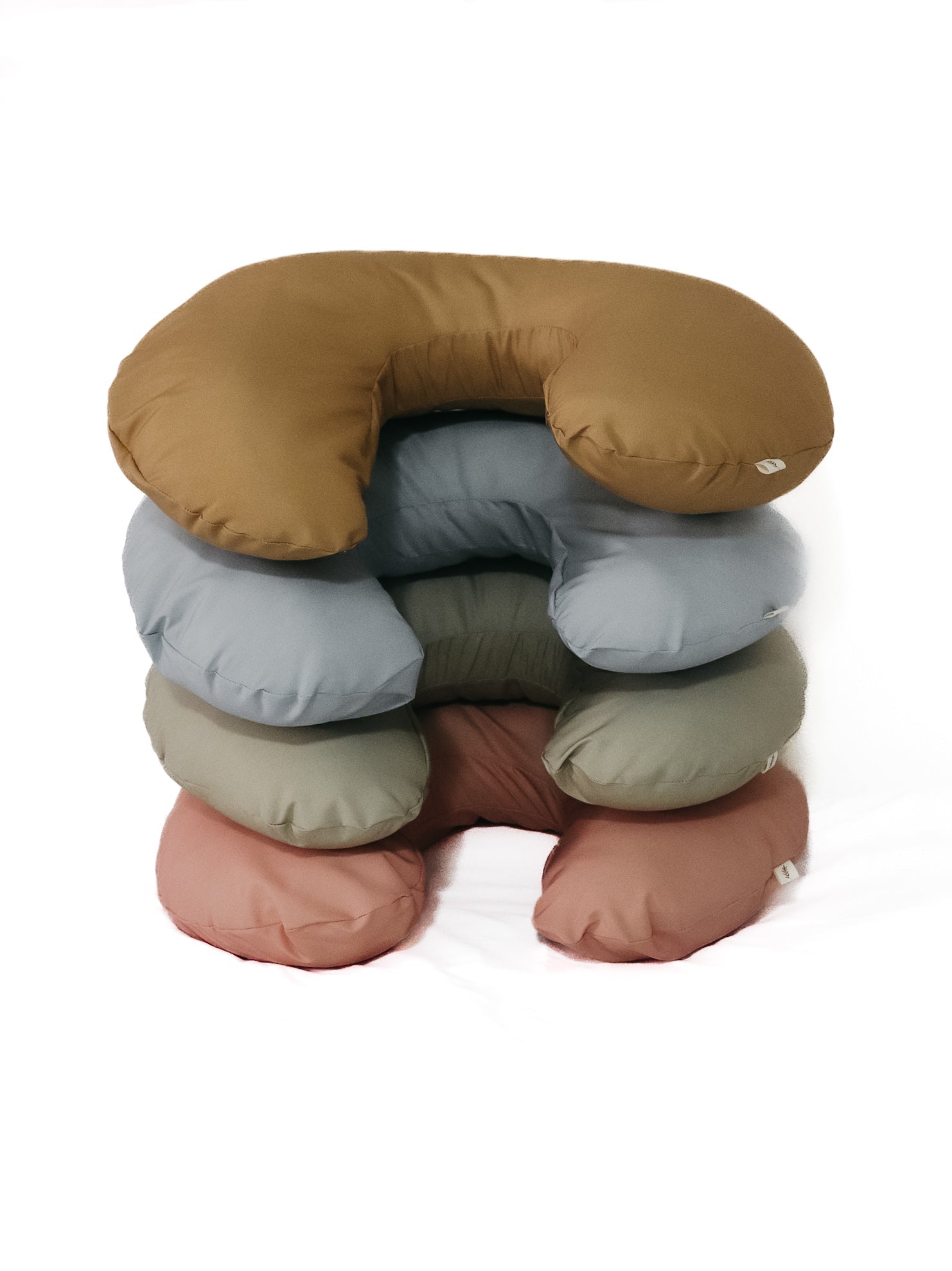 Lagoon Wipeable Nursing Pillow Cover La Vie Bien Lagoon Wipeable Nursing Pillow Cover