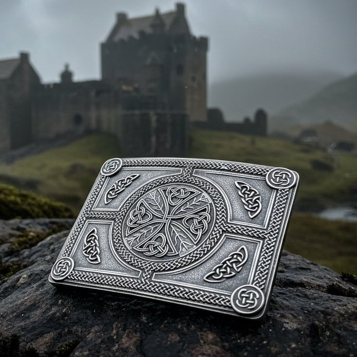 Laird Celtic Kilt Belt Buckle - Handmade in Scotland Belt Buckle La Vie Bien Laird Celtic Kilt Belt Buckle - Handmade in Scotland