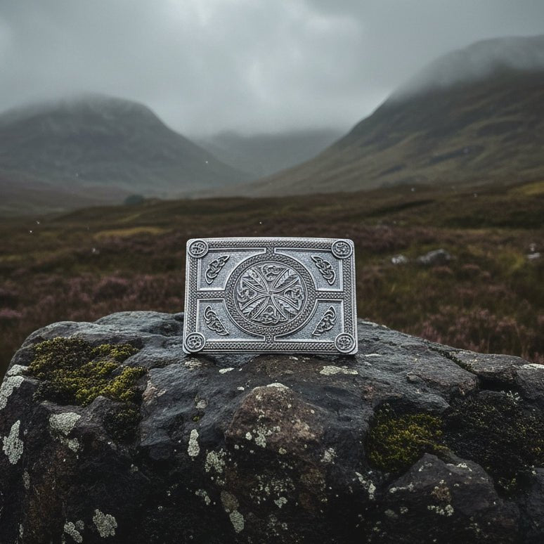 Laird Celtic Kilt Belt Buckle - Handmade in Scotland Belt Buckle La Vie Bien Laird Celtic Kilt Belt Buckle - Handmade in Scotland