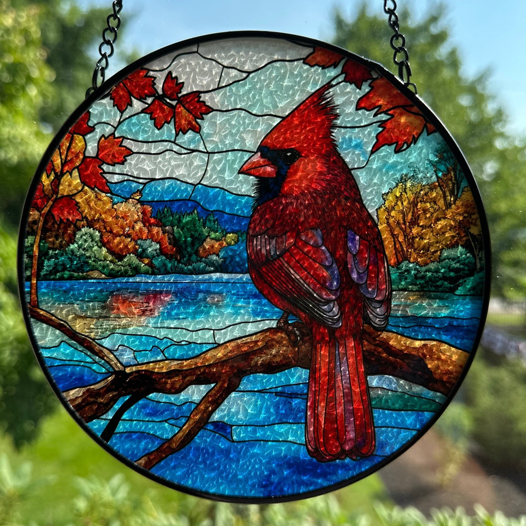 Lakeside Cardinal Suncatcher Gifts La Vie Bien Lakeside Cardinal Suncatcher