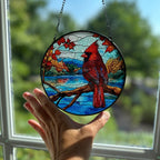 Lakeside Cardinal Suncatcher Gifts La Vie Bien Lakeside Cardinal Suncatcher