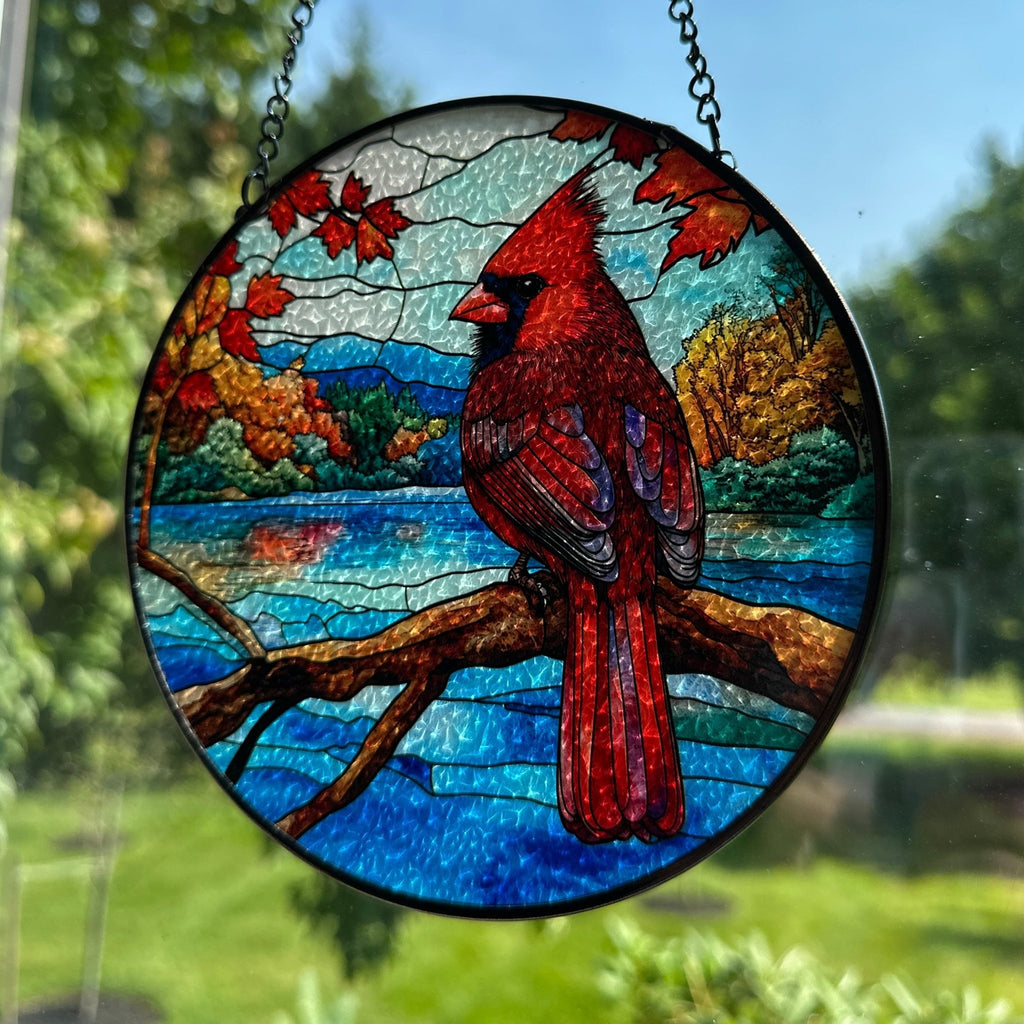 Lakeside Cardinal Suncatcher Gifts La Vie Bien Lakeside Cardinal Suncatcher