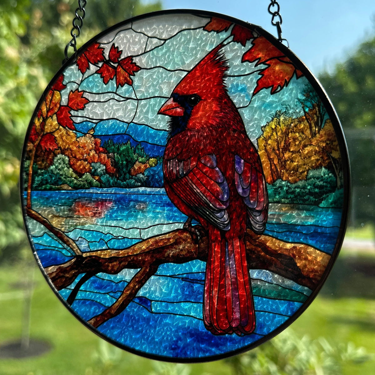 Lakeside Cardinal Suncatcher Gifts La Vie Bien Lakeside Cardinal Suncatcher