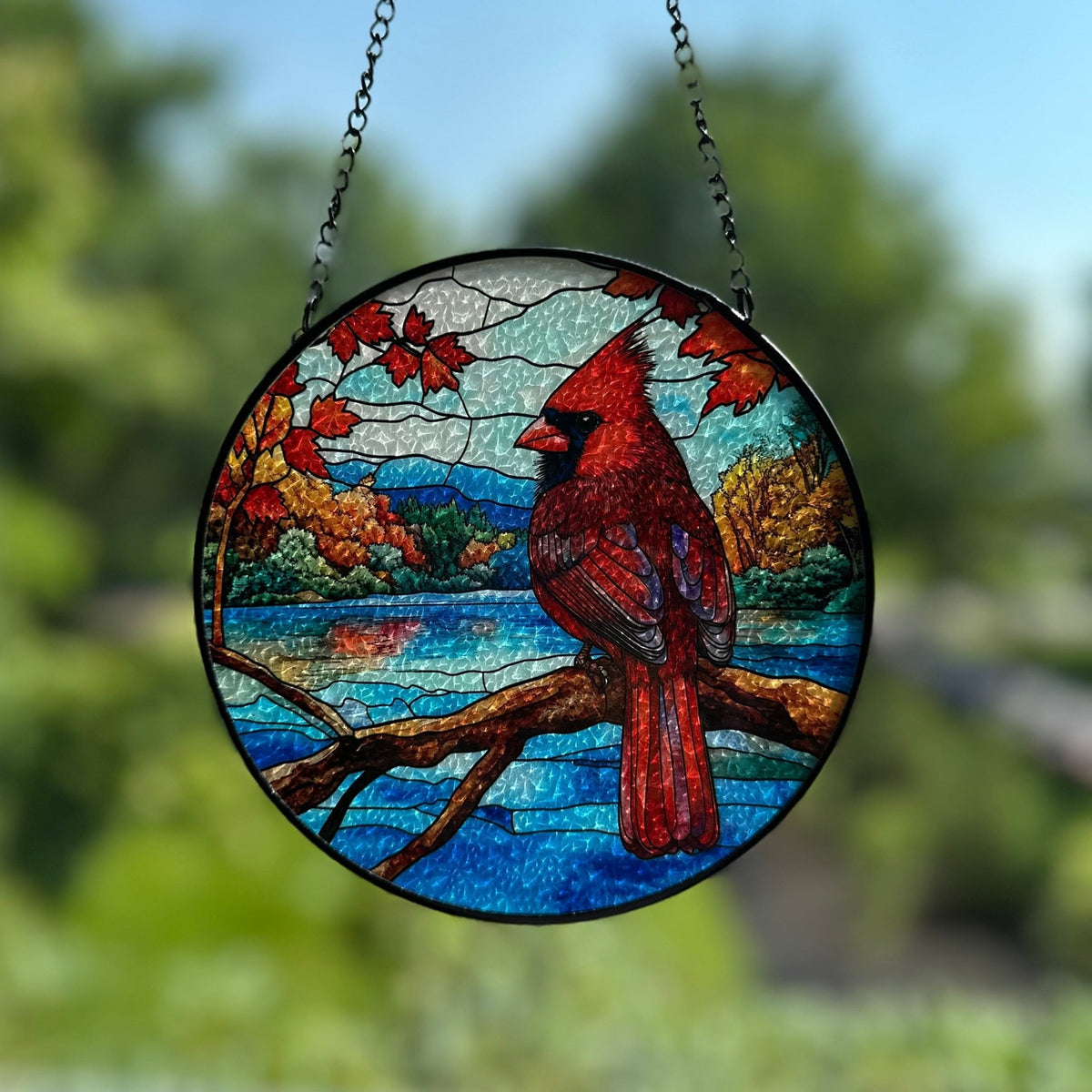 Lakeside Cardinal Suncatcher Gifts La Vie Bien Lakeside Cardinal Suncatcher