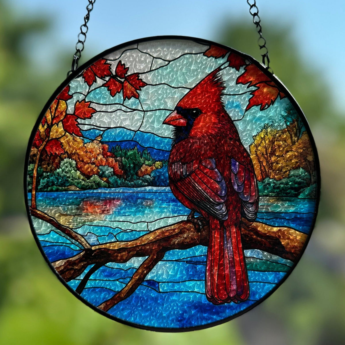 Lakeside Cardinal Suncatcher Gifts La Vie Bien Lakeside Cardinal Suncatcher