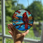 Lakeside Cardinal Suncatcher Gifts La Vie Bien Lakeside Cardinal Suncatcher