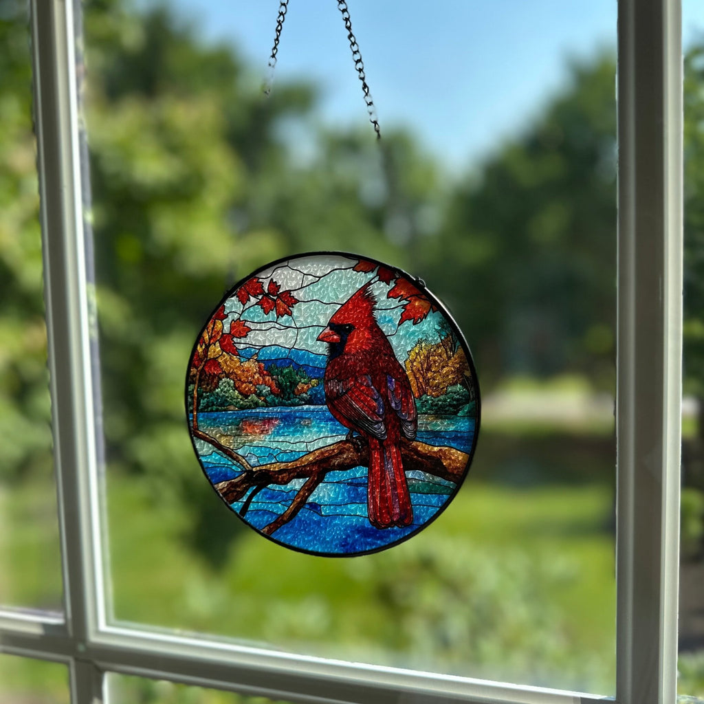 Lakeside Cardinal Suncatcher Gifts La Vie Bien Lakeside Cardinal Suncatcher