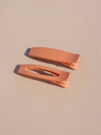 Lani Hair Clips - Peach by NAT + NOOR