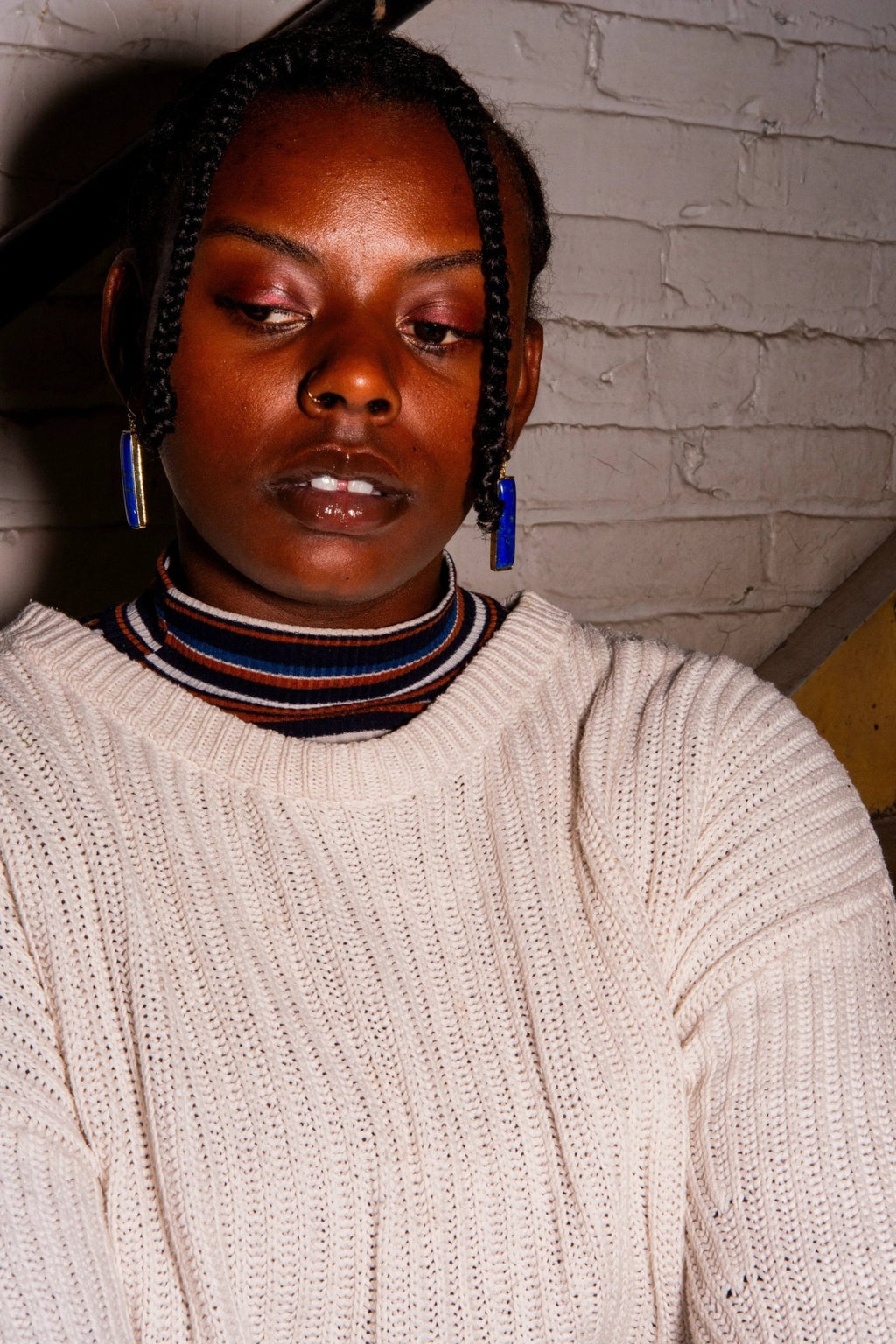 Lapiz Drop Earrings by Fair Anita