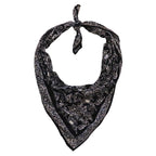 Large 39" Hand Dyed Batik Bandana, 100% Soft Cotton, Wings, Blue Bandanas La Vie Bien Large 39" Hand Dyed Batik Bandana, 100% Soft Cotton, Wings, Blue