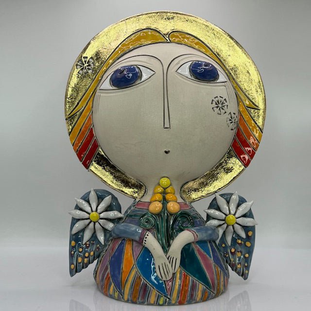 Large Angel 5 Ceramic Sculpture La Vie Bien Large Angel 5