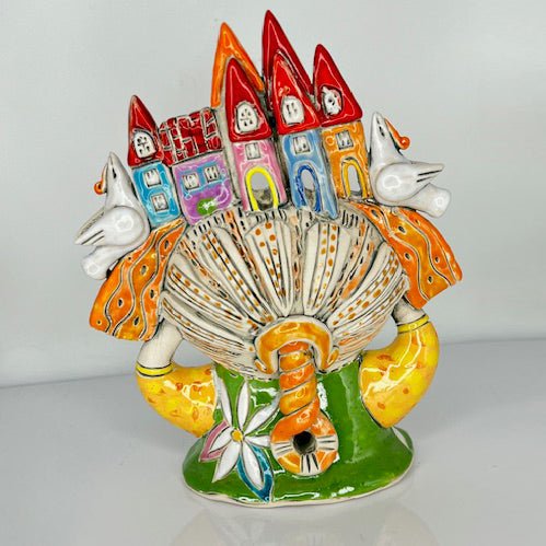 Large Angel Ceramic Sculpture La Vie Bien Large Angel