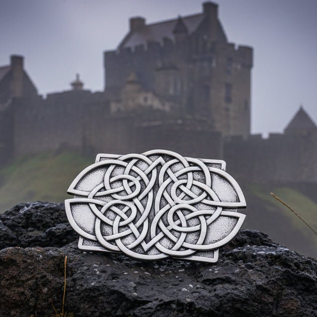 Large Celtic Kilt Belt Buckle - Handmade in Scotland Belt Buckle La Vie Bien Large Celtic Kilt Belt Buckle - Handmade in Scotland