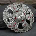 Large Frankish Limons Medieval Brooch - Sterling Silver Historical Reproduction Pin Brooch La Vie Bien Large Frankish Limons Medieval Brooch - Sterling Silver Historical Reproduction Pin
