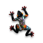 Large Handmade Frog Wall Art | Hand-Painted Talavera Mexican Decor Talavera Wall Art La Vie Bien Large Handmade Frog Wall Art | Hand-Painted Talavera Mexican Decor