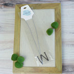 Large Letter / Initial Necklace In Silver by Lemons and Limes Boutique