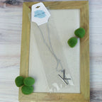 Large Letter / Initial Necklace In Silver by Lemons and Limes Boutique