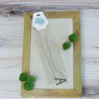 Large Letter / Initial Necklace In Silver by Lemons and Limes Boutique
