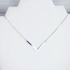 Large Letter / Initial Necklace In Silver by Lemons and Limes Boutique