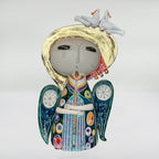 Large plus Angel Ceramic Sculpture La Vie Bien Large plus Angel