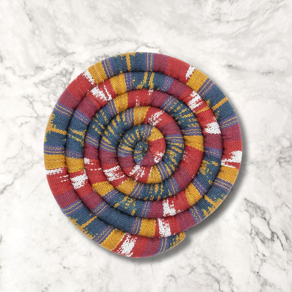 Large Spiral Spiced Trivet Kitchen - Linens La Vie Bien Large Spiral Spiced Trivet