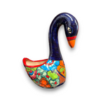 Large Talavera Swan Planter | Colorful Hand-Painted Mexican Pottery Talavera Planter La Vie Bien Large Talavera Swan Planter | Colorful Hand-Painted Mexican Pottery