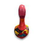 Large Talavera Swan Planter | Colorful Hand - Painted Mexican Pottery Talavera Planter La Vie Bien Large Talavera Swan Planter | Colorful Hand - Painted Mexican Pottery