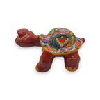 Large Talavera Turtle Statue | Hand-Painted Mexican Ceramic Talavera Statue La Vie Bien Large Talavera Turtle Statue | Hand-Painted Mexican Ceramic
