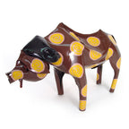 Large Tin Buffalo La Vie Bien Large Tin Buffalo