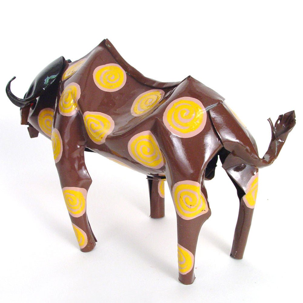 Large Tin Buffalo La Vie Bien Large Tin Buffalo