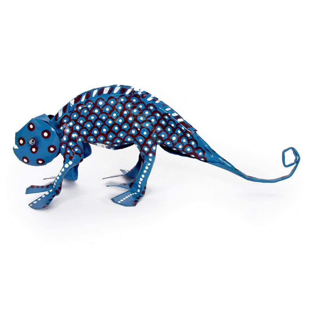 Large Tin Chameleon La Vie Bien Large Tin Chameleon